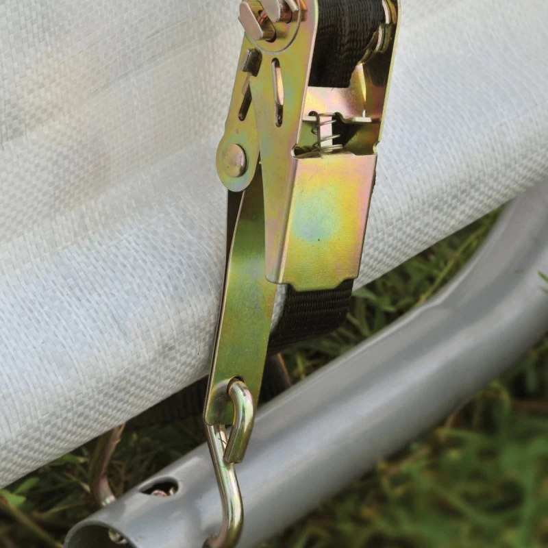 Abri De Jardin Démontable 3,24m² En Acier Et Polyéthylène Gris – Shelter Logic – Image 4