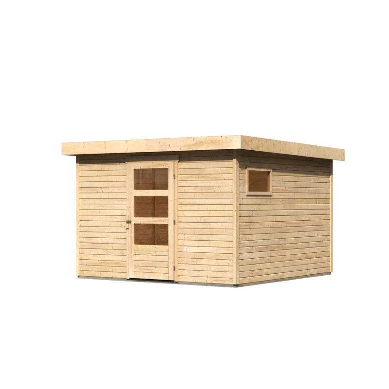 Abri De Jardin En Bois 9,24m² Freiburg 6 - Karibu – Image 4