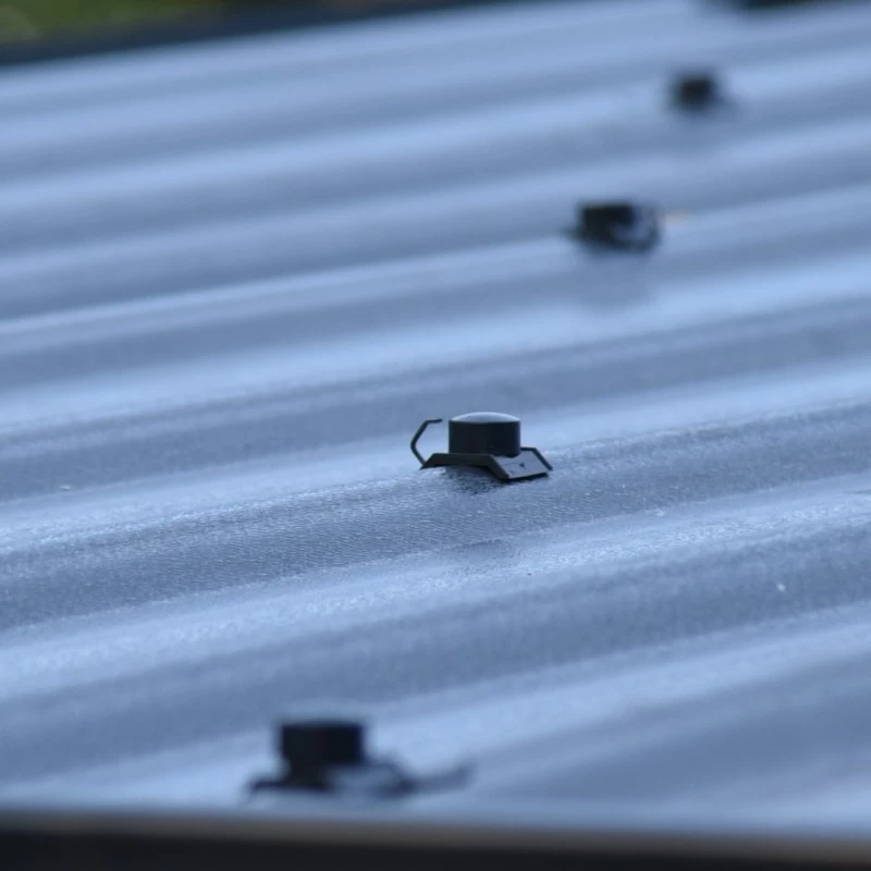 Abri De Jardin En Bois Composite 28mm Anthracite 9m² PREMIUM Toit Plat - Woodlife Garden – Image 5