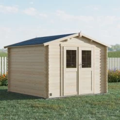 Abri De Jardin En Bois Massif 8,9m² VOLTA – Madriers 28mm – Forest Style