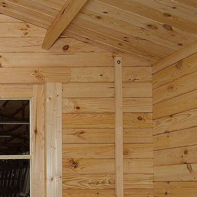 Abri De Jardin En Bois Massif 9m² PLUS - Madriers 28mm Gardy Shelter – Image 5
