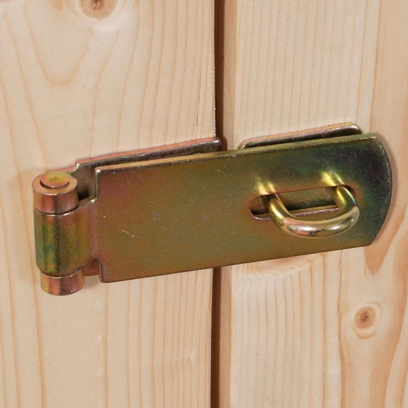 Abri De Jardin En Bois Massif Gris Terre 9,24m² Askola 6 Avec Appentis 240cm - Karibu – Image 6