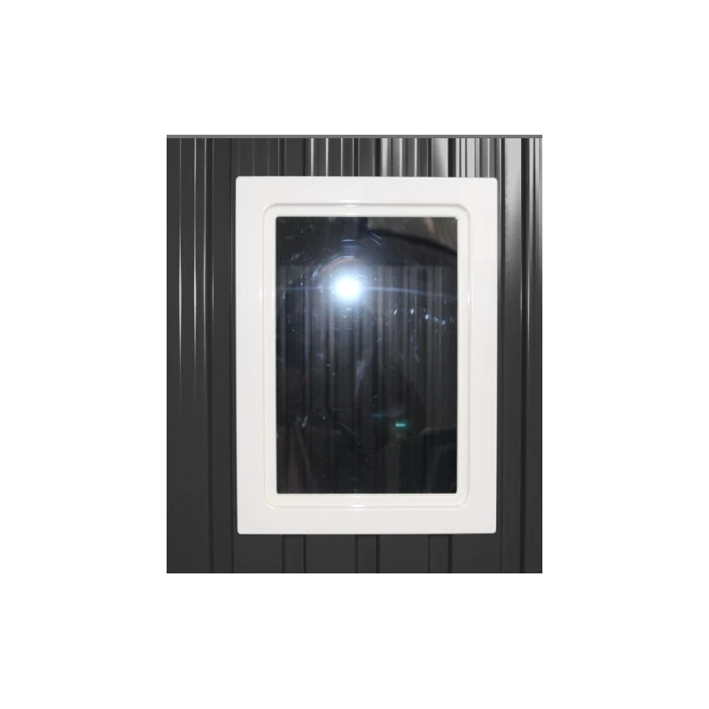 Abri De Jardin Métal 7,06m² PLUS Anthracite + Kit D'ancrage X-METAL – Image 3