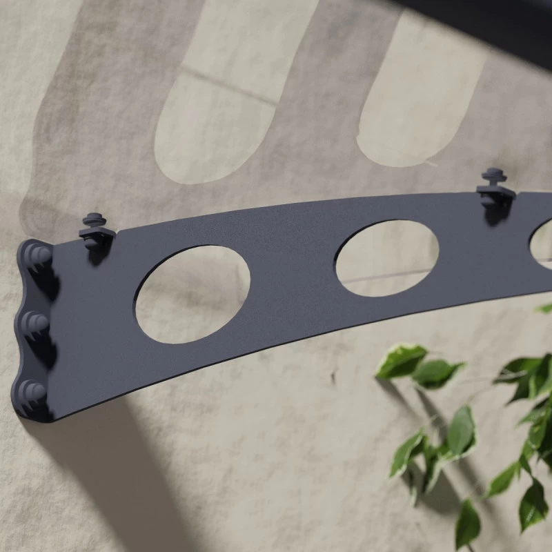 Auvent Marquise Transparent GARAMOND™ 1350 – Canopia By Palram – Image 6