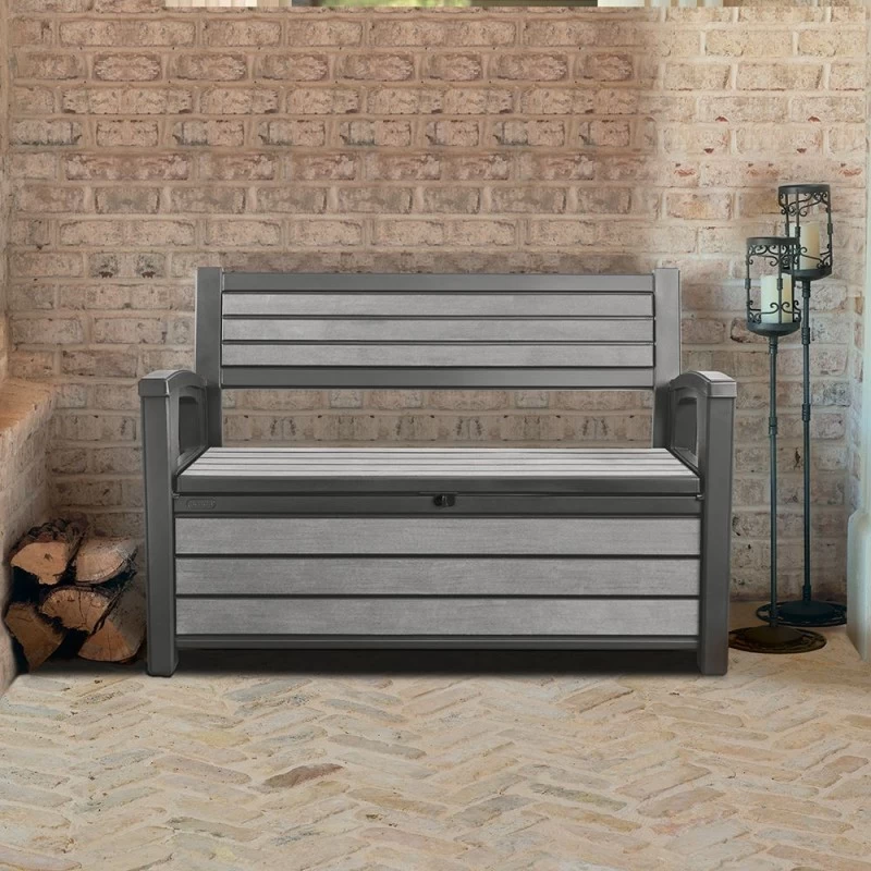 Coffre Banc En Résine Brossium 227L Keter – Image 2