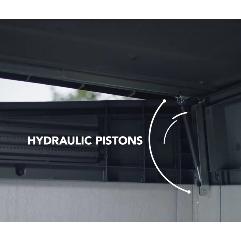 Coffre De Jardin En Résine Brossée Brossium 1150L - Keter – Image 6