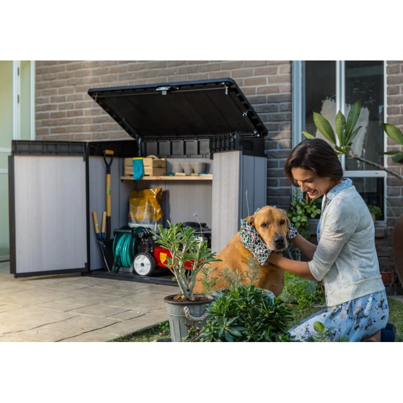 Coffre De Jardin En Résine Brossée Brossium 1150L - Keter