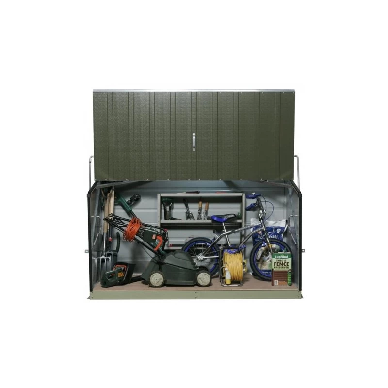 Coffre De Rangement En Métal Storegard 1500L Vert 1,74m² TRIMETALS – Image 2