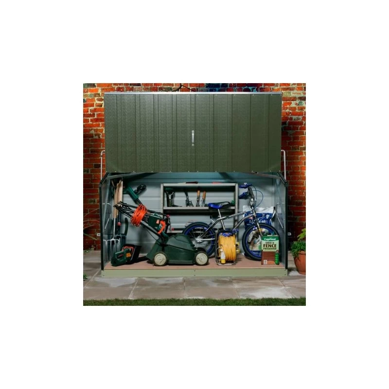 Coffre De Rangement En Métal Storegard 1500L Vert 1,74m² TRIMETALS – Image 6