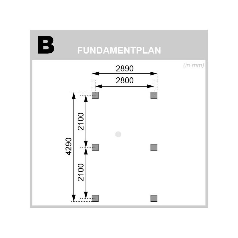 Kiosque Rectangulaire En Bois Autoclave 12,4m² Perida – Karibu – Image 4