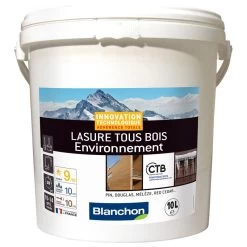 Lasure Tous Bois Environnement BLANCHON - Chêne Clair 10L