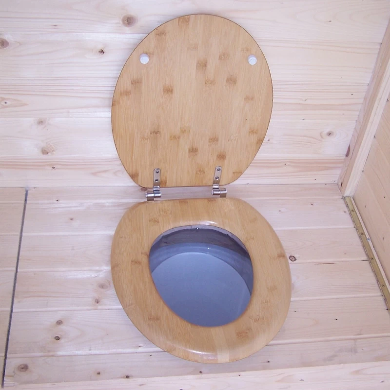 Toilettes Sèches En Bois Massif Certifié - Panneaux 16mm + Plancher – Image 6