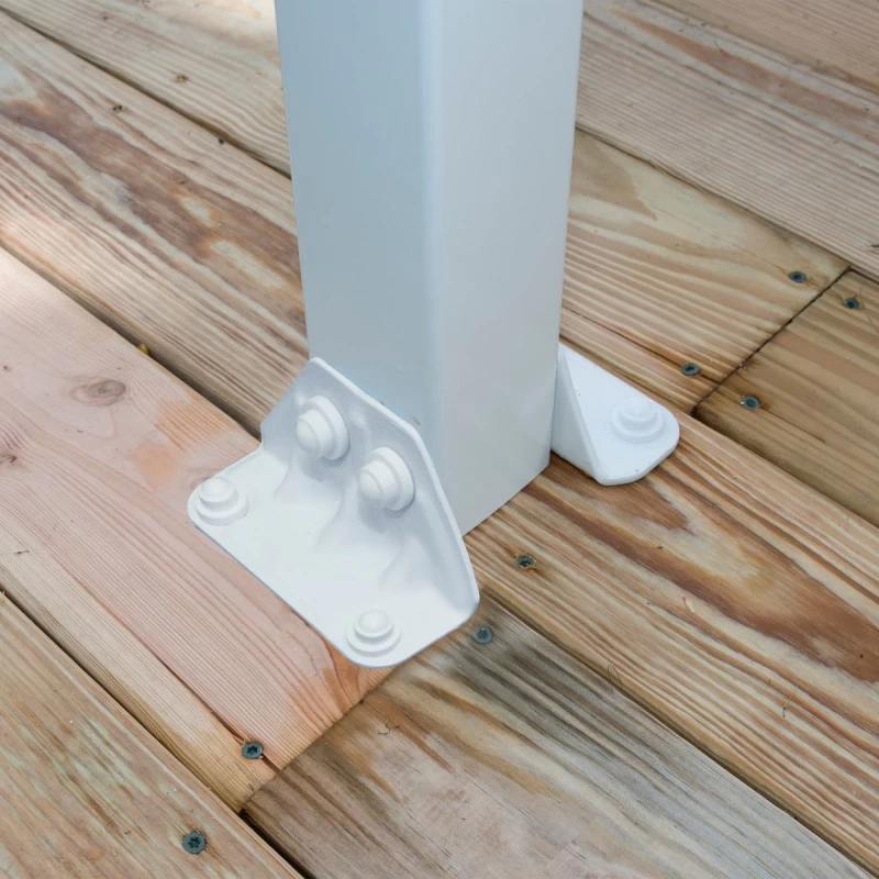 Toit De Terrasse En Alu Blanc 3x3,05m Et PC 16mm Olympia - Palram - Canopia – Image 5