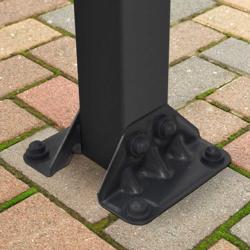 Toit De Terrasse En Aluminium Gris 3x4,25m Et PC 16mm Olympia - Palram - Canopia – Image 4