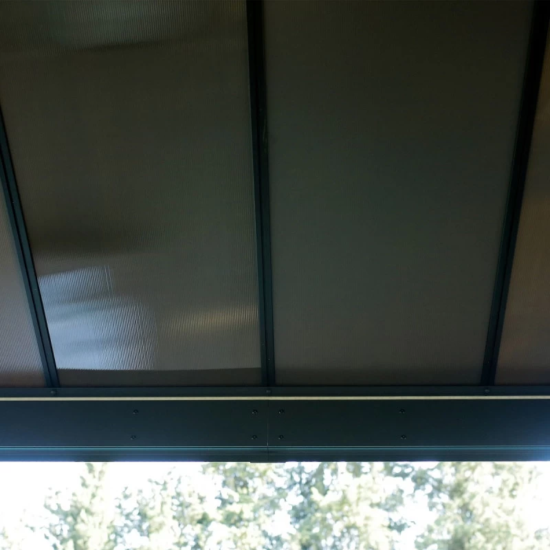 Tonnelle De Jardin En Alu Et Polycarbonate 422x484cm Dallas – Canopia By Palram – Image 4