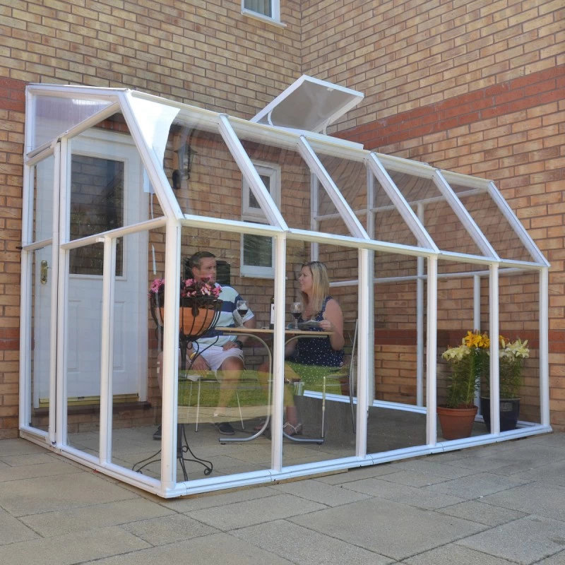 Véranda En PVC Et Polycarbonate Transparent 200x324cm Sun Room - Canopia By Palram – Image 2