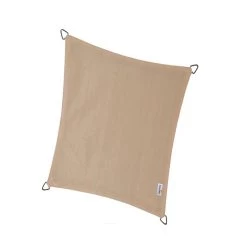 Voile D'ombrage Rectangle Coolfit 400x300cm Couleur Crème – NESLING